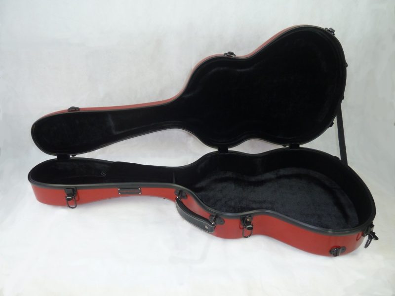 Gitarrenkoffer - Singing Dragon - GFK Koffer für Konzertgitarre (rot)