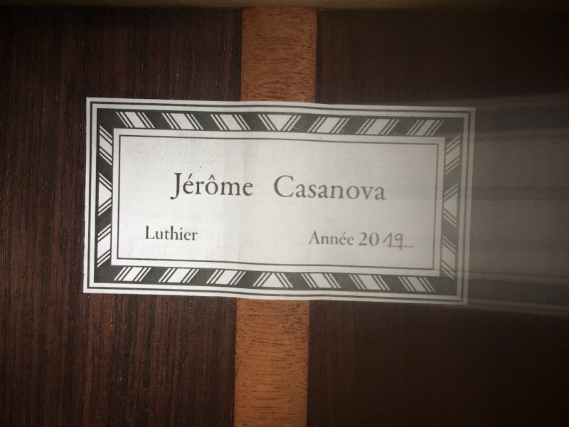 JEROME CASANOVA - 2019