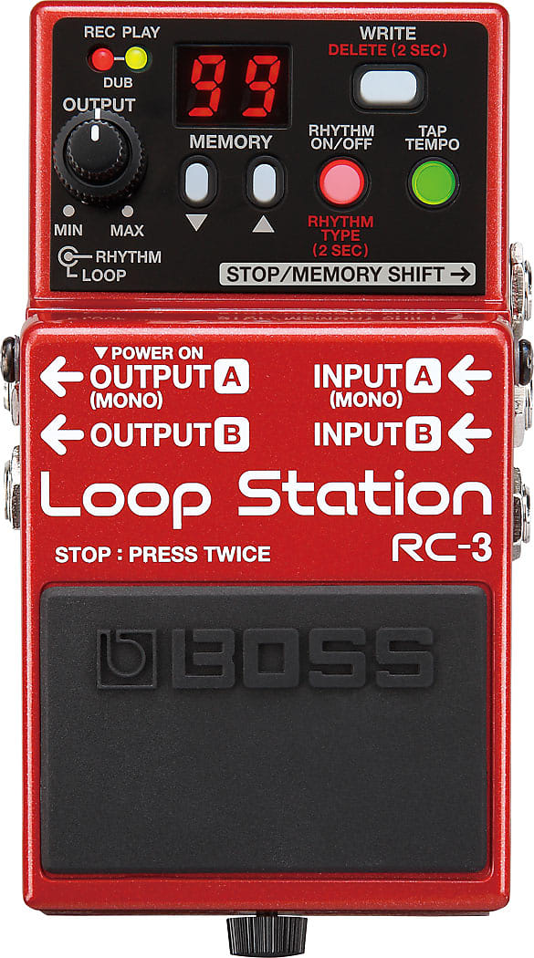 Loop-Station　Boss　RC-3　on