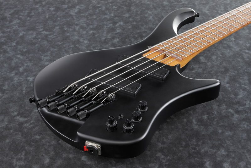 Ibanez EHB1005MS-BKF EHB Series E-Bass 5 String Multiscale Black Flat + Gigbag, PRE-ORDER!