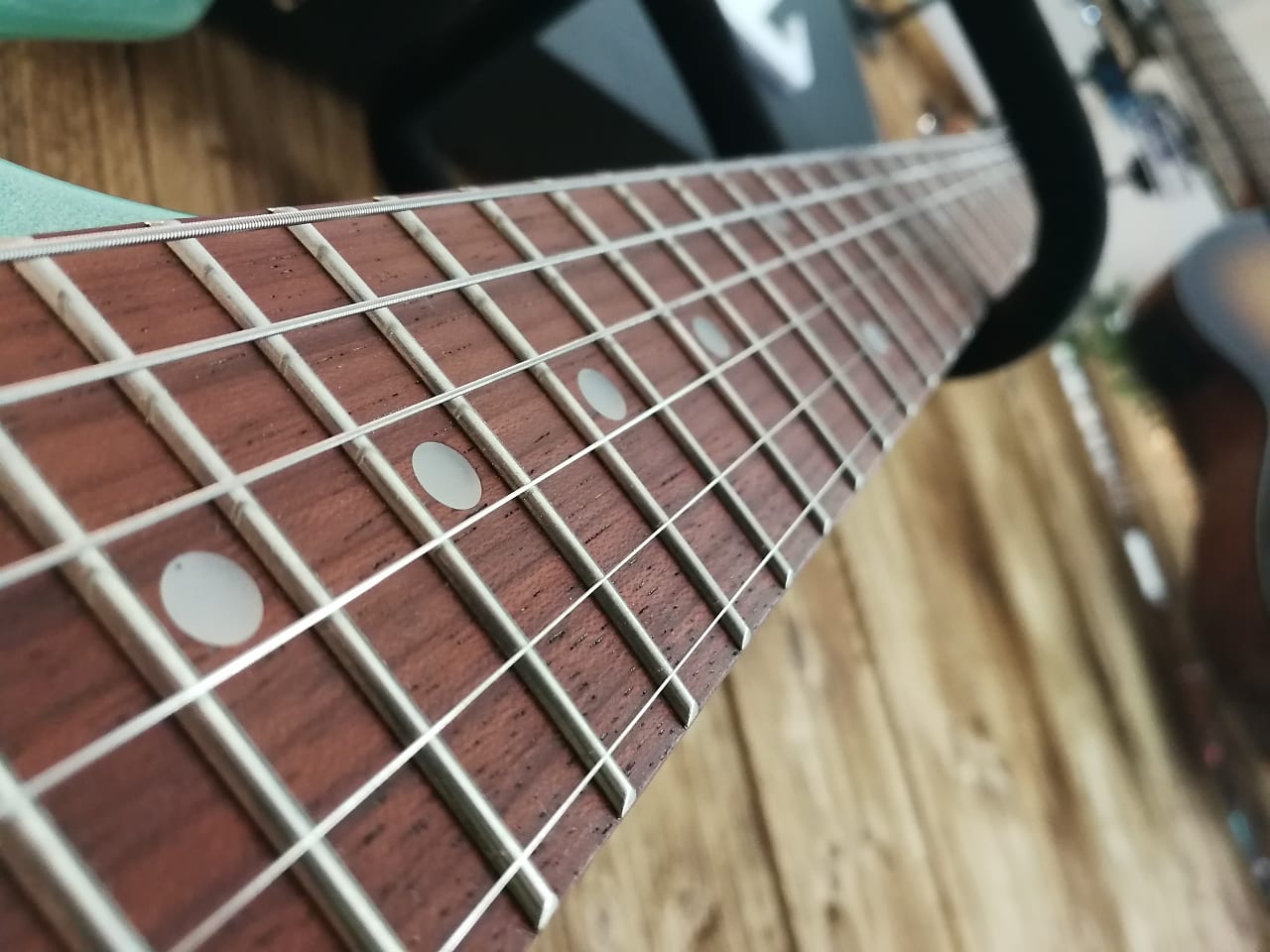 Ibanez Gio GRX40-MGN Metallic Light Green, 6 String Guitar on OhGuitar.com