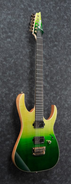 Ibanez LHM1-TGG Luke Hoskin Signature E-Guitar 6 String Transparent Green Gradation + Gigbag
