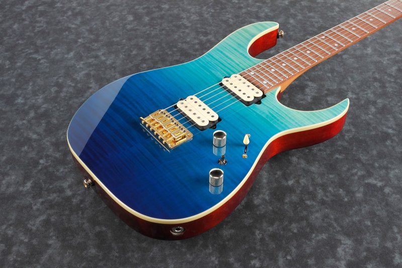 Ibanez RG421HPFM-BRG RG-Serie E-Gitarre 6 String Blue Reef Gradation