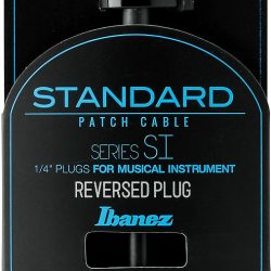 Ibanez SI04PR SI Series (Standard) Guitar Instrument Cable - - Right Angle / Reversed Right Angle Patch Cab