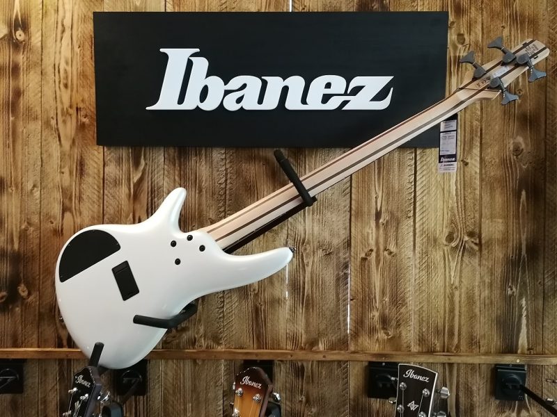 Ibanez SR300E-PW SR Series E-Bass 4 String Pearl White
