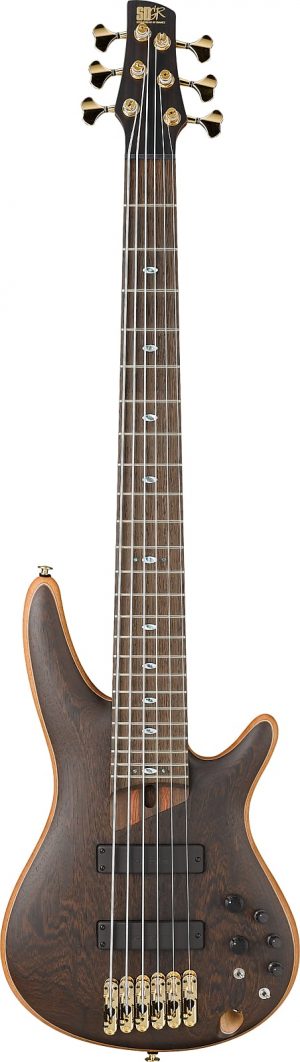 Ibanez SR5006-OL Prestige Made in Japan E-Bass 6 String Oil incl. Case