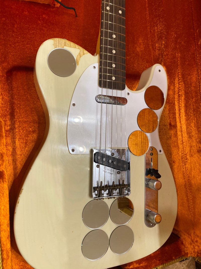 Telecaster mirrored Jimmi Page custom shop