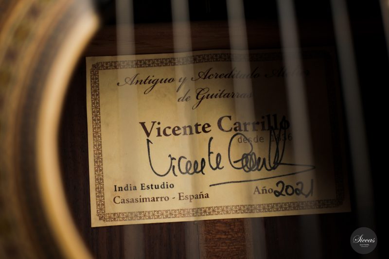 Classical guitar Vicente Carrillo 2021 13