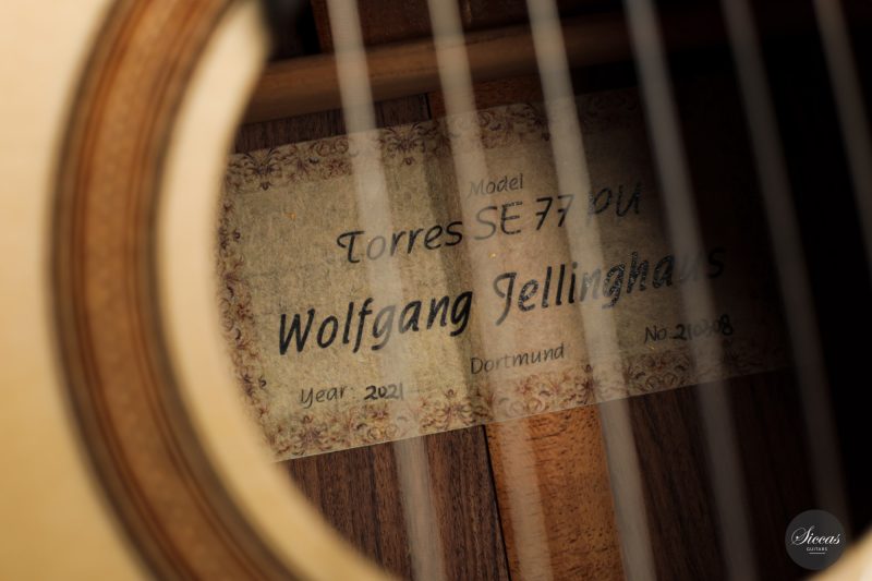 Classical guitar Wolfgang Jellinghaus Torres 77 2020 22