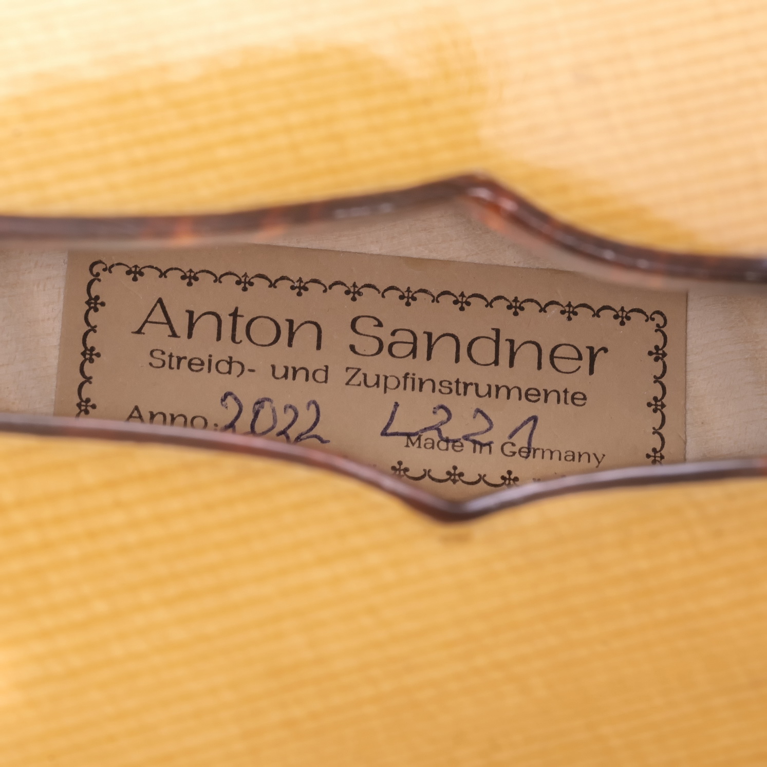 Anton Sandner Nr 14 L221 110