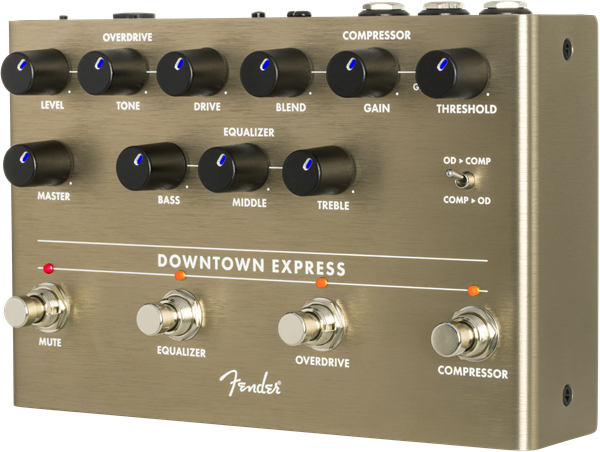 FENDER - Downtown Express Bass Multi Effect Pedal - 0234538000 on